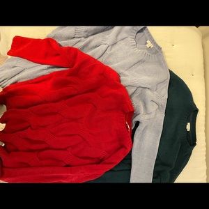 J.Jill Sweaters set of 3